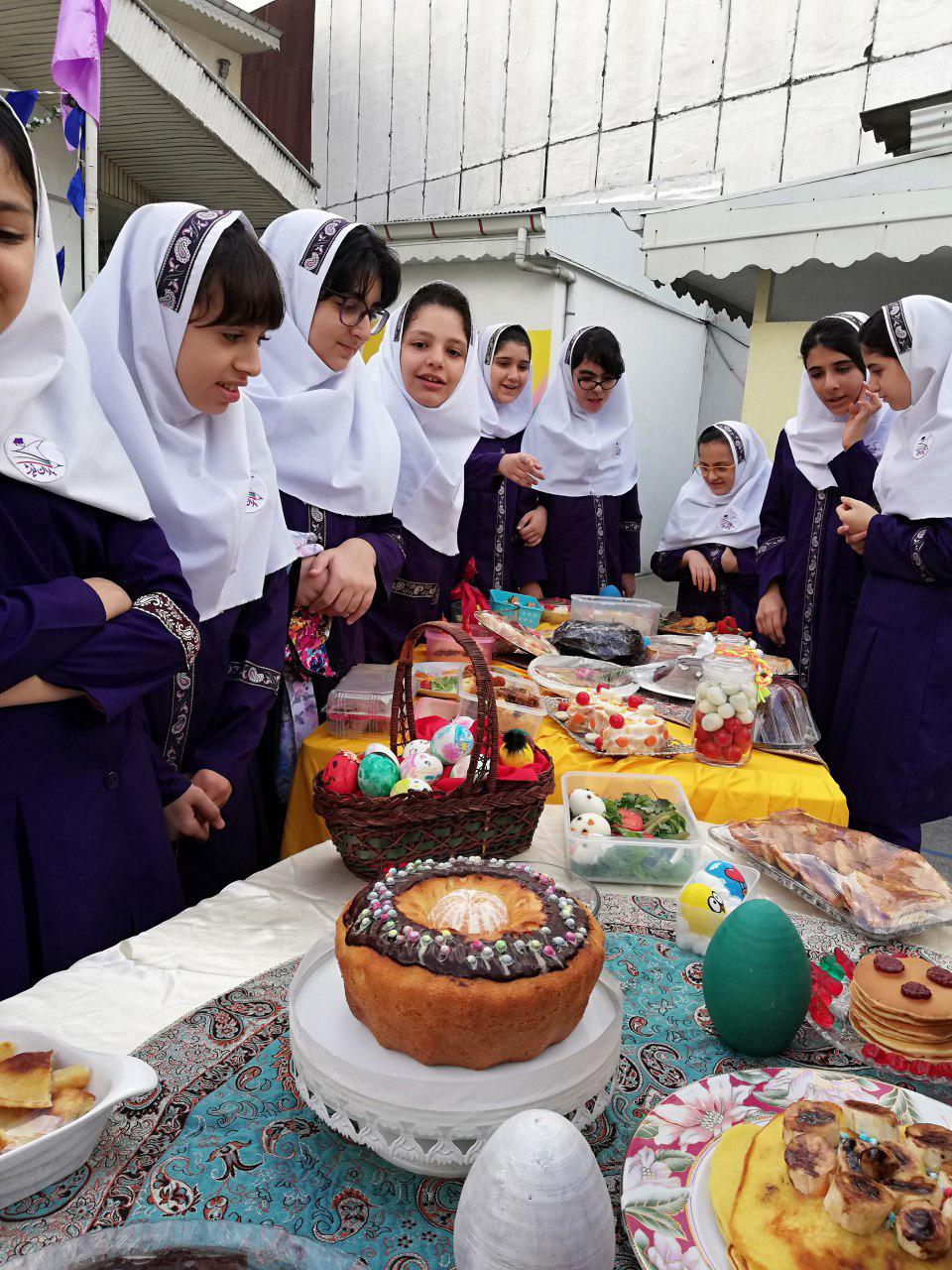 روز جهانی تخم مرغ در دبستان باران اندیشه